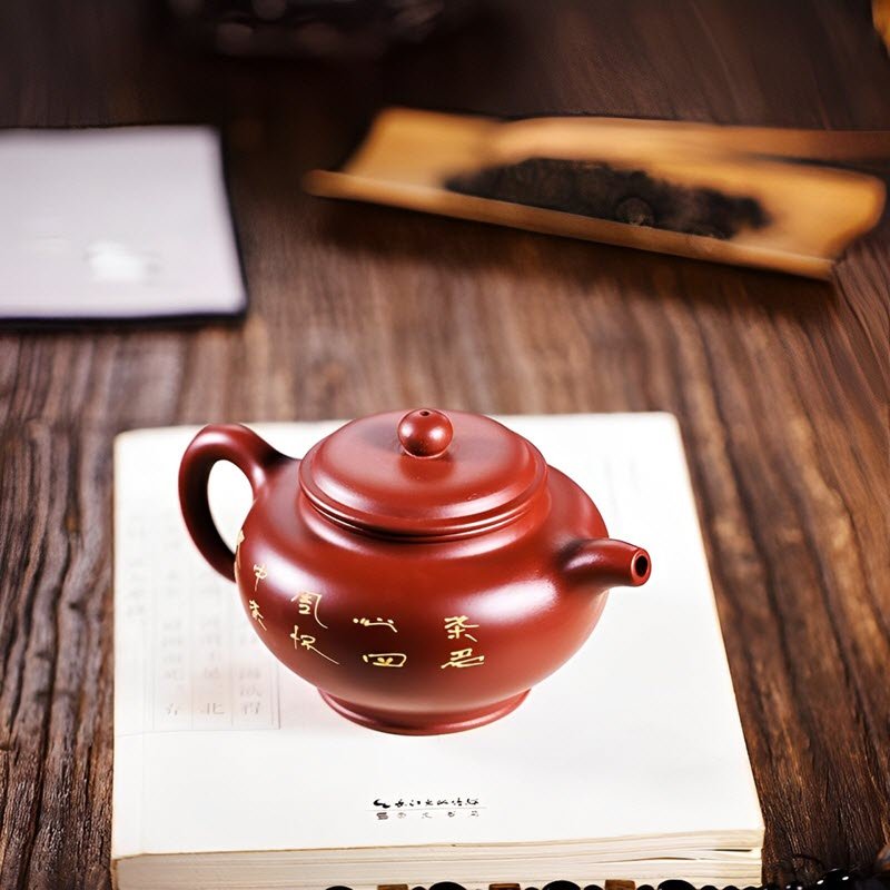 Ấm Tử Sa Nghi Hưng Chuyết Chỉ XC006 dung tích 270 ml - Ảnh 4