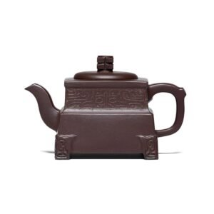 Ấm Tử Sa Nghi Hưng Tứ Phương Túc Đỉnh TP005 dung tích 200 ml