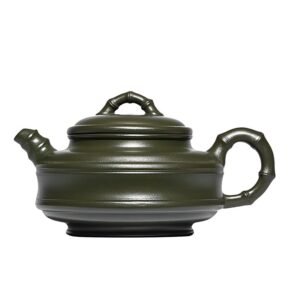 Ấm Tử Sa Song Tuyến Trúc Cổ Lục Nê TD009 dung tích 250ml