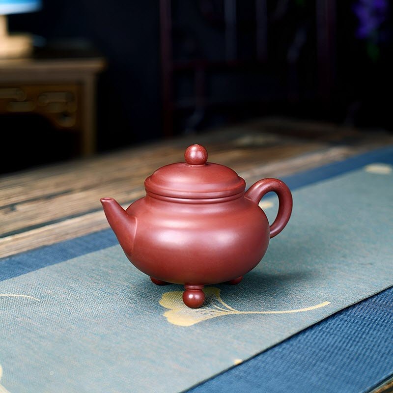 Ấm Tử Sa Thuỷ Bình Tam Túc TB005 dung tích 160ml - Ảnh 3